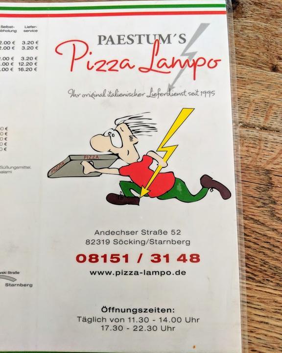 Paestums Pizza Lampo